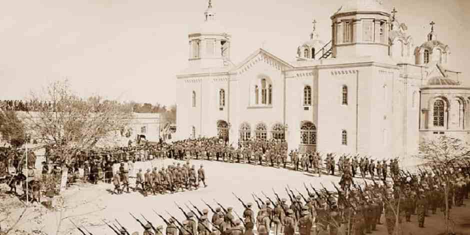 Allenby-parade-into-Jerusalem 100 Anniversary of the ANZAC Victory Over Be'er Sheva